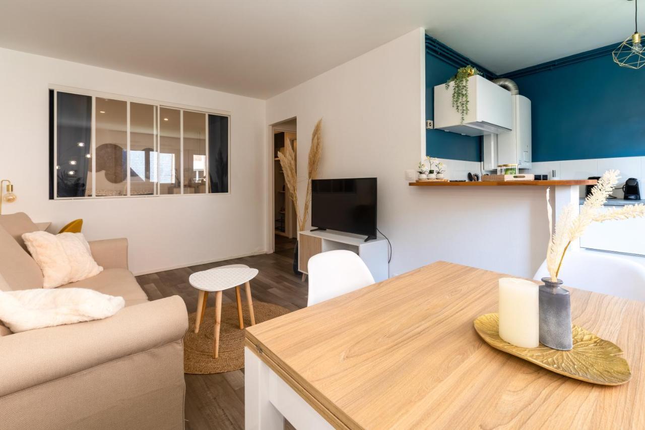 Hygge - Superbe Apt Renove Rouen Gare Avec Parking Privatif Apartman Kültér fotó