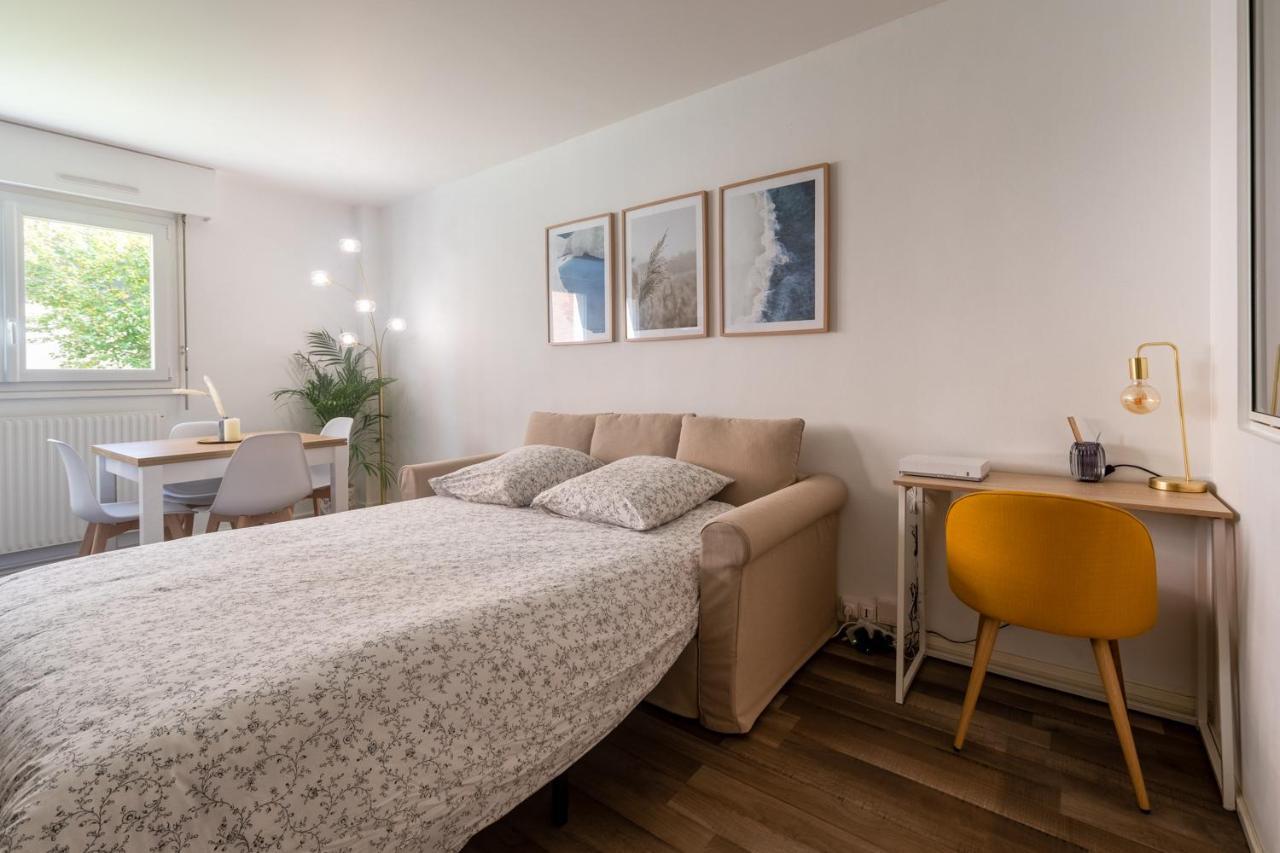 Hygge - Superbe Apt Renove Rouen Gare Avec Parking Privatif Apartman Kültér fotó