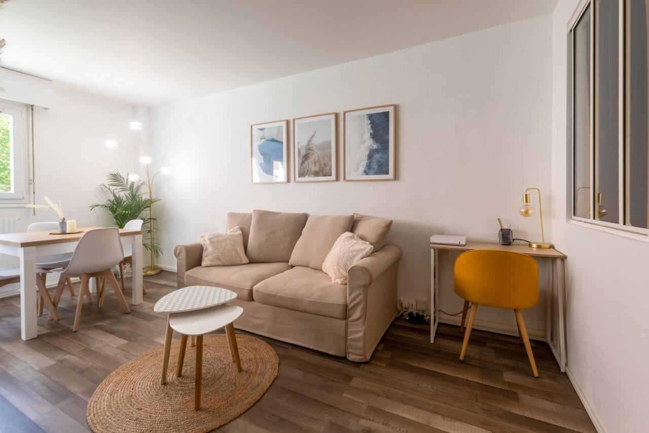 Hygge - Superbe Apt Renove Rouen Gare Avec Parking Privatif Apartman Kültér fotó